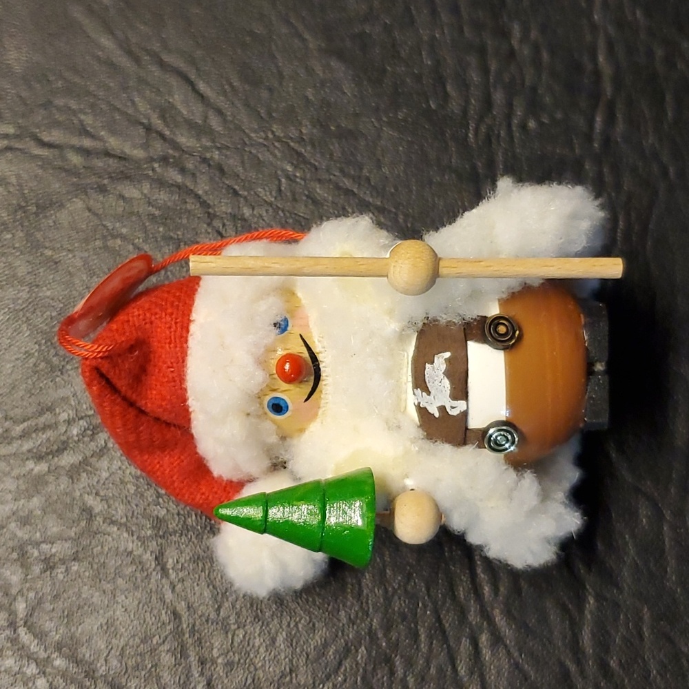 Steinbach Hand Craft Wood Santa Christmas Ornaments Made in Germany